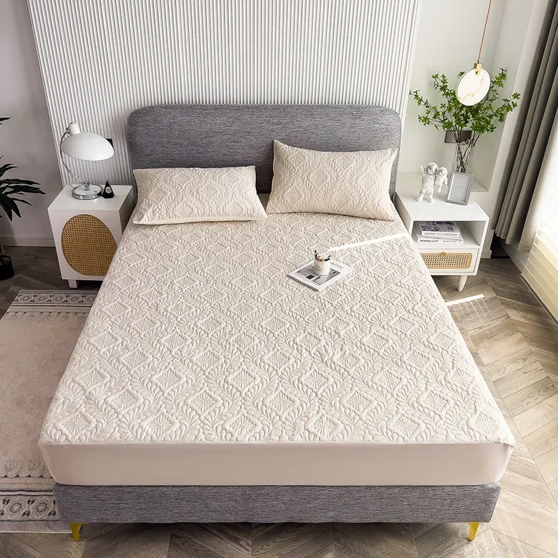Waterproof Thicken Mattress Pa - Waterproof Mattress Protector Breathable ulasan dan harga