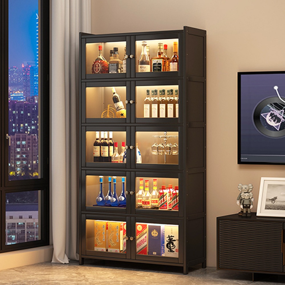 Wine cabinet against the wall  - Storage & Organization ulasan dan harga