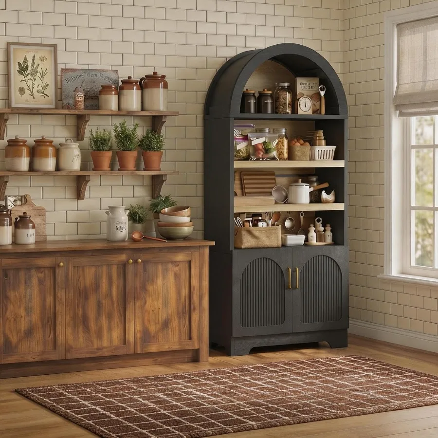 71 Tall Arched Kitchen Pantry  - Kitchen ulasan dan harga