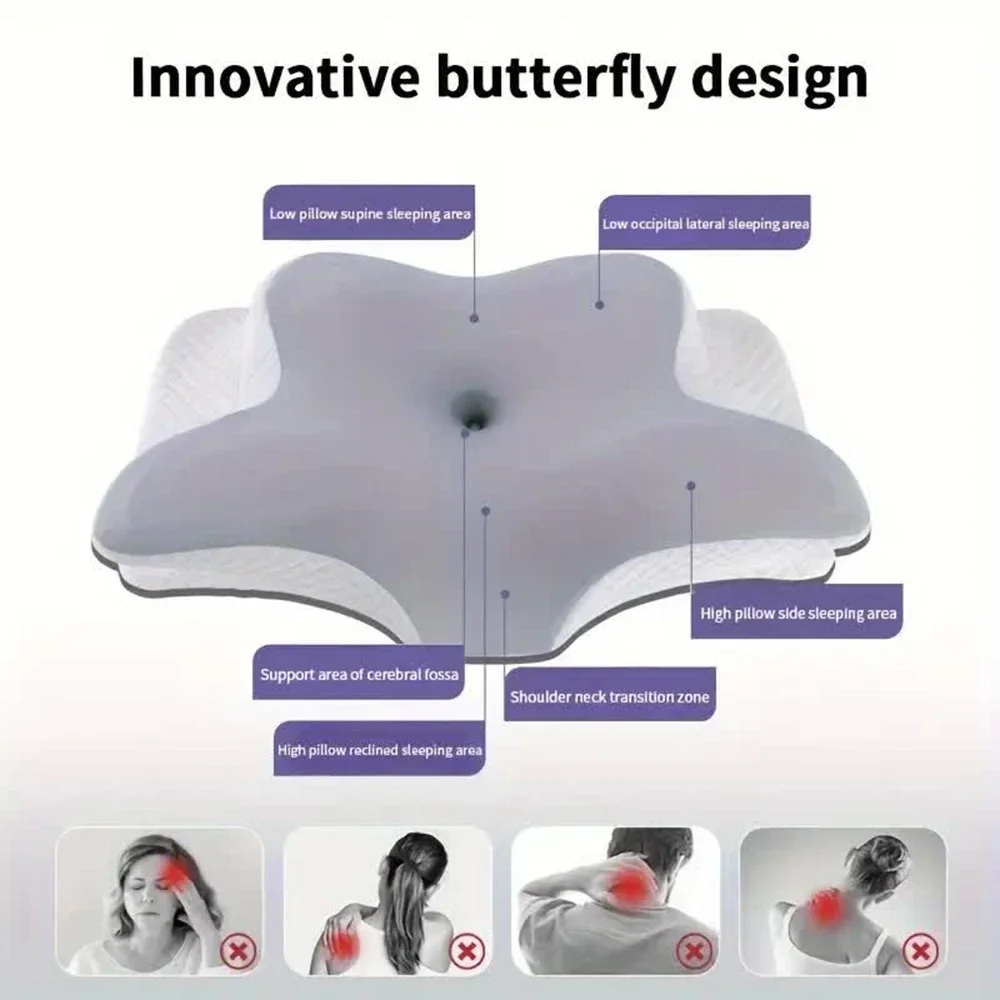 Memory Foam Pillows Butterfly  - Memory Foam Orthopedic Pillow Neck Pain ulasan dan harga