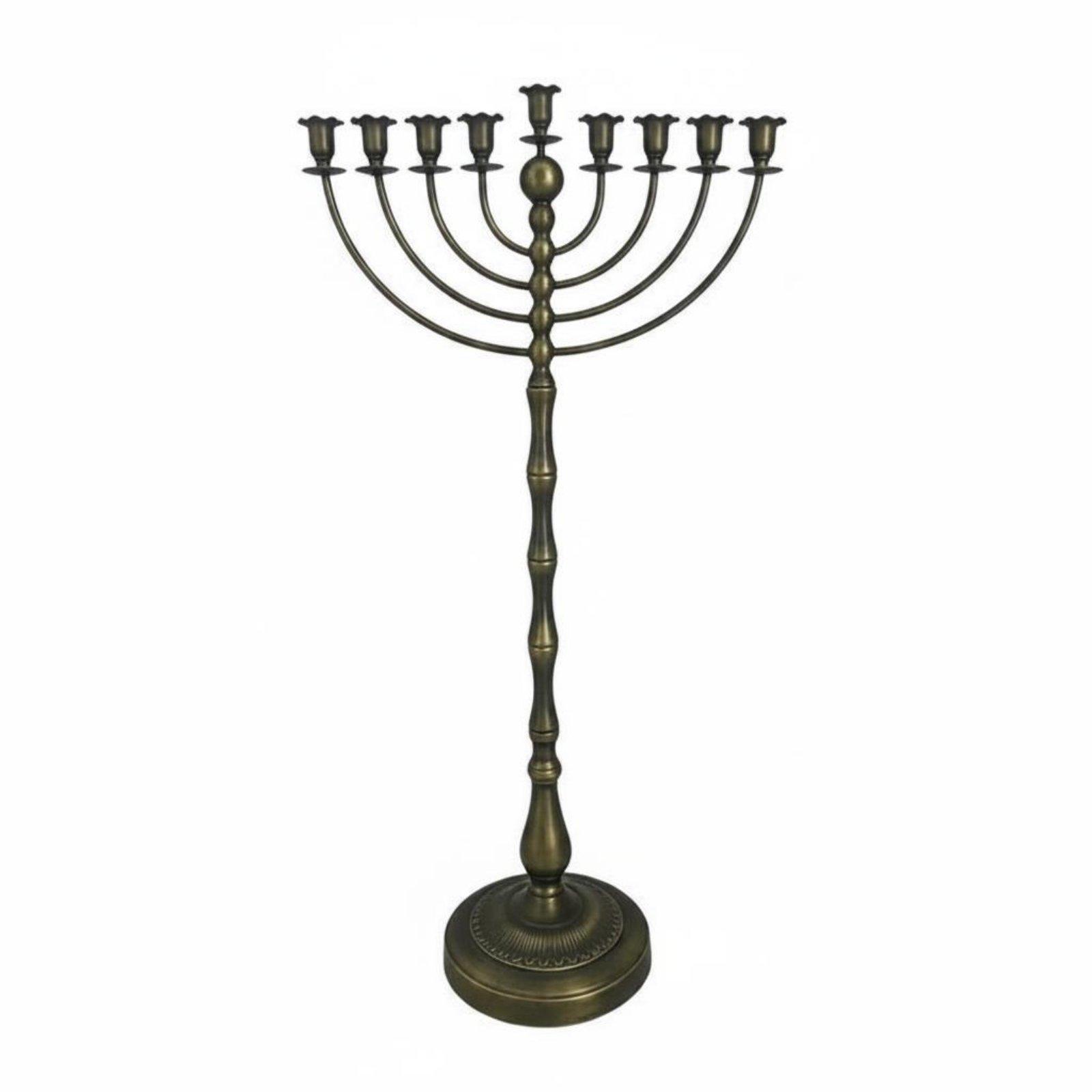 Antique Bronze Menorah Stand M - Home Decor ulasan dan harga
