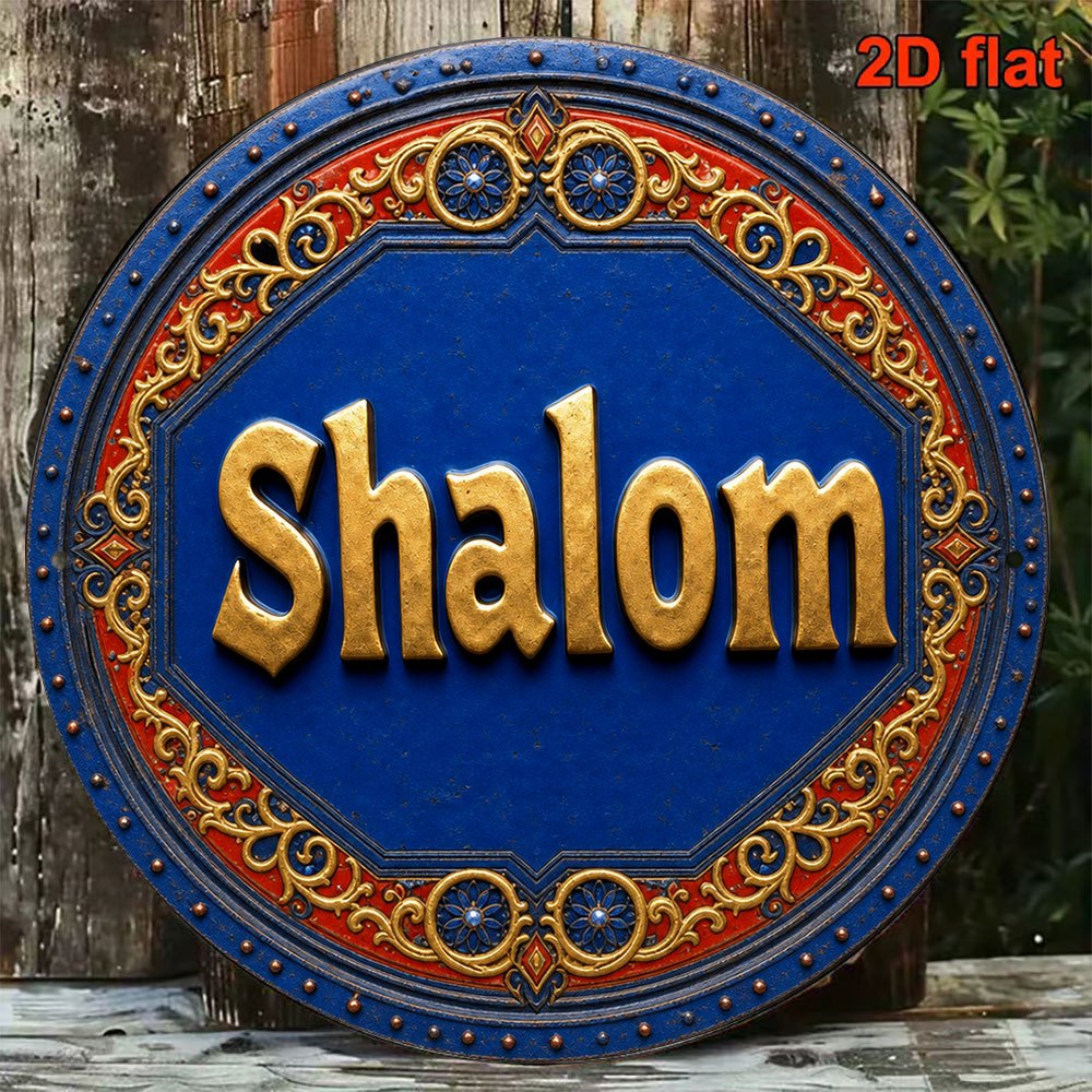 CIFBUY Retro Aluminum Wall Art - Home Decor ulasan dan harga