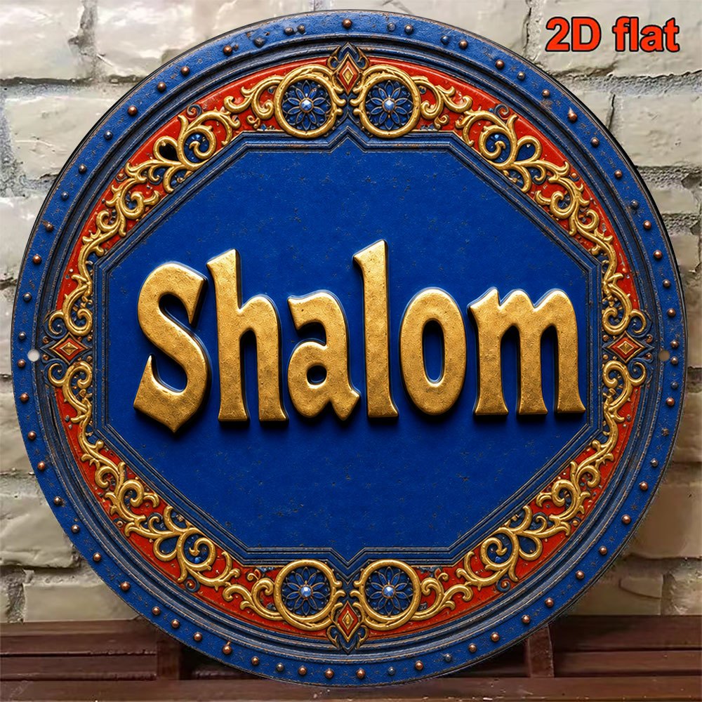 CIFBUY Retro Aluminum Wall Art - Home Decor ulasan dan harga