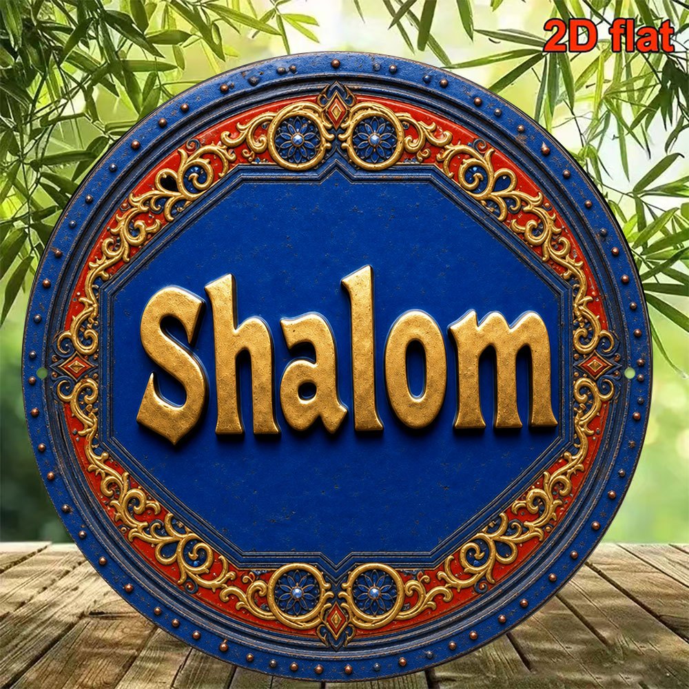 CIFBUY Retro Aluminum Wall Art - Home Decor ulasan dan harga